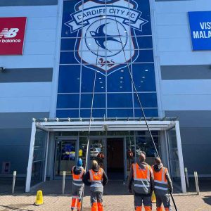 Cardiff FC Commercial Cleaning and maintenance