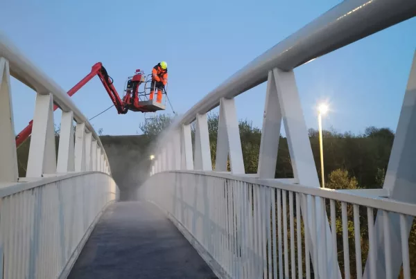 bright high level cleaning
